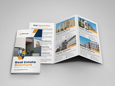 Real Estate Trifold Brochure branding brochure mockup freebie house rent brochure housing estate illustration logo icon property brochure real estate real estate agency real estate agent real estate branding real estate brochure real estate flyer real estate homepage real estate trifold real estate website trifold brochure trifold mockup trifold template