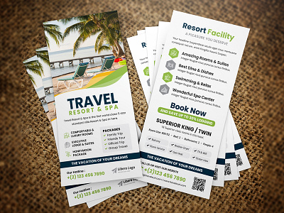 Download Vacation Rack Card Designs Themes Templates And Downloadable Graphic Elements On Dribbble