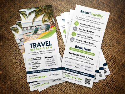 Holiday Travel Rack Card DL Flyer