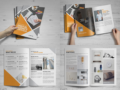 Digital Agency Portfolio Brochure agency brochure branding brochure design brochure mockup brochure template corporate brochure creative agency design service digital agency illustration photography brochure portfolio brochure portfolio catalog portfolio flyer portfolio showcase portfolio template portfolio website product brochure proposal template vector