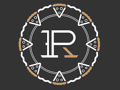 3rd variation of the R-P monogram and Pizza/Wheel