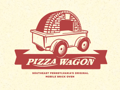 Pizza Wagon Logo By Andrew On Dribbble