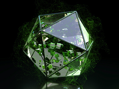 Matrix 3d 3d art cubes design mash maya motion design motion graphics particles