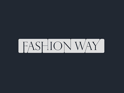 Fashionway Logo Design ai design graphics illustrator logo logofolio marks vector