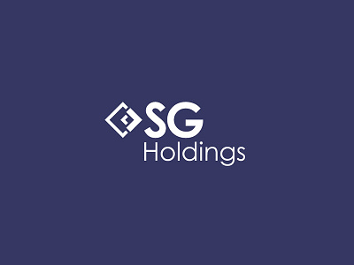 SG Holding Logo Design ai design graphics illustrator logo logofolio marks vector