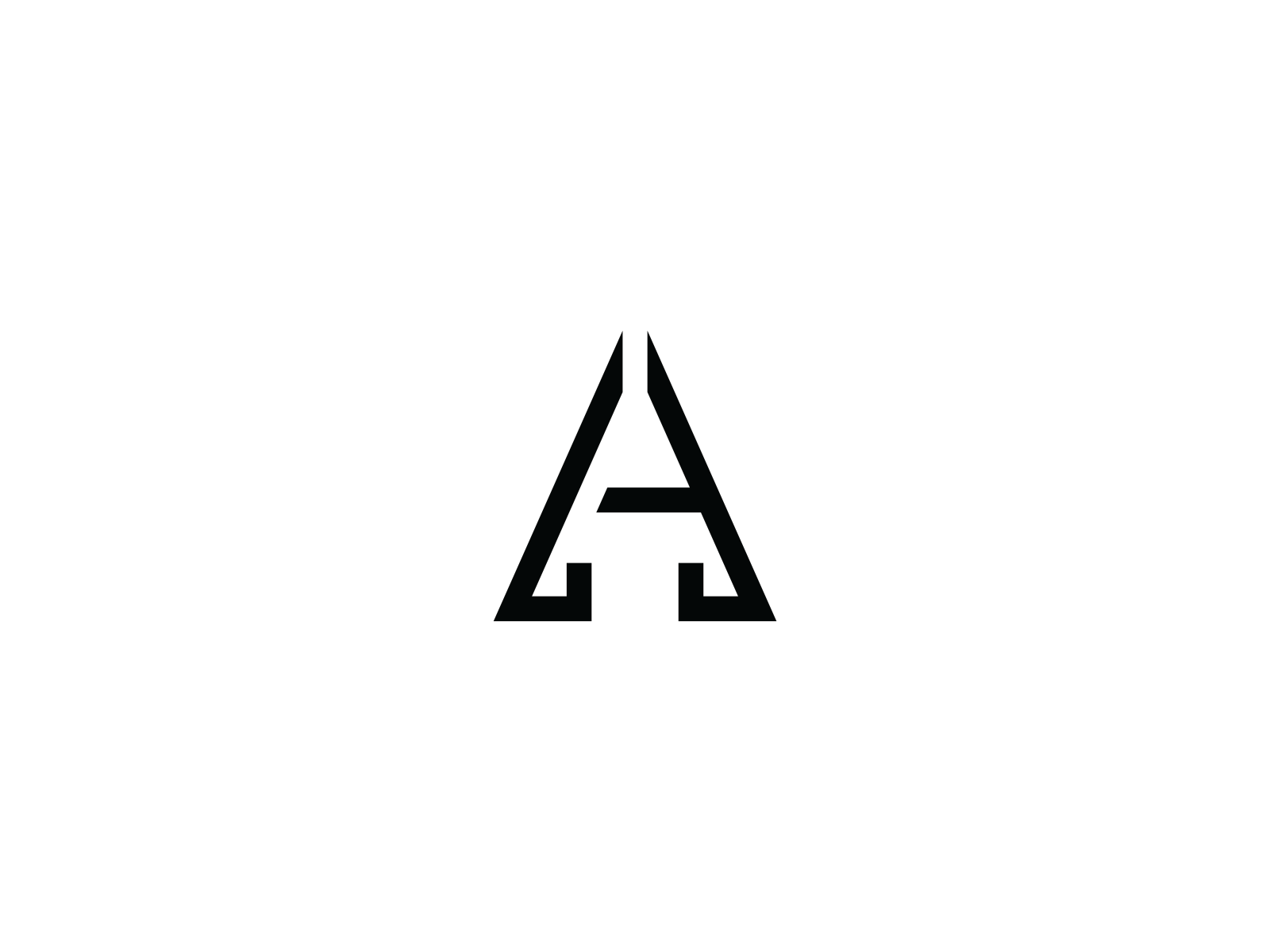 Letter A Logo Concept By Huseyn Mehdi On Dribbble