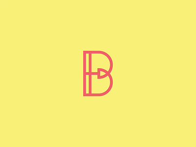 Letter B logo concept