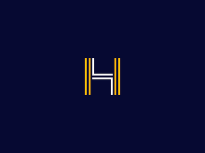 Letter H logo concept