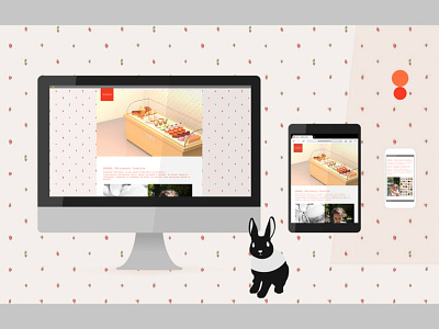 NANAN, Pâtisserie Créative 3d 3d illustration bootstrap branding cake illustration pastry web web design wordpress