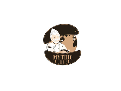 mythic burger branding characterdesign logo design mascot logo mascotlogo