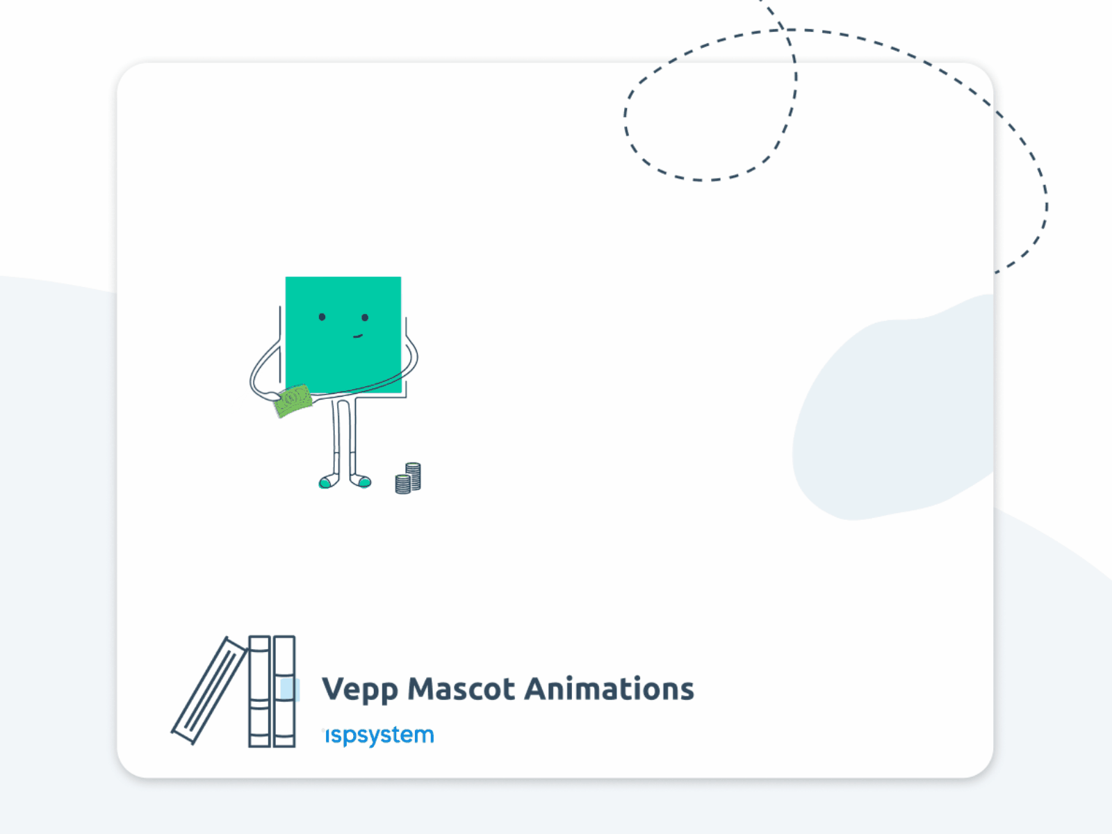 Vepp mascot animations animation branding design gif illustration logo ui vector