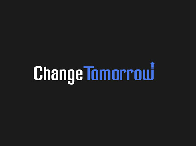 Change Tomorrow app branding change fundraising graphic design illustration logo design tomorrow typography ui ux vector