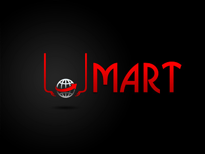 Umart app branding design electronic logo mobile app design mohamed sirajudheen store vector