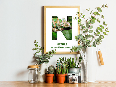 Nature/ Poster ads animation branding branding design designs freelancer graphicdesign illustration photoshop poster typography ux