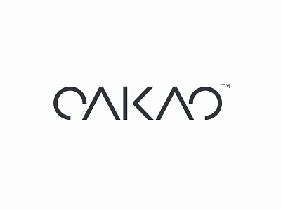 OAKAO | Day 7th | #dailylogochallenge brand branding dailylogochallenge design fashion flat lettering logo minimal project type typography vector