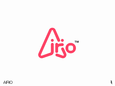 AIRIO | Day 26th | #dailylogochallenge branding color dailylogochallenge design flat illustration minimal project typography vector