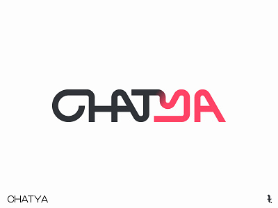 CHATYA | Day 39th | #dailylogochallenge dailylogochallenge design flat icon illustration lettering logo minimal project typography vector