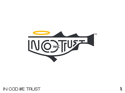 IN COD WE TRUST | Day 44th | #dailylogochallenge