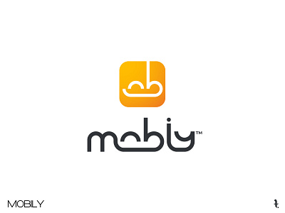 MOBILY | Day 48th | #dailylogochallenge branding dailylogochallenge design flat icon logo minimal project typography vector