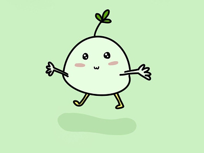 Hi, I'm Pebbles cartoon cute cute art design doodle illustration ipad procreate