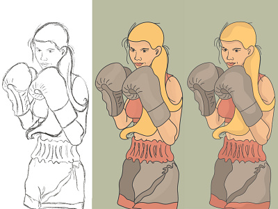 muay thai girl