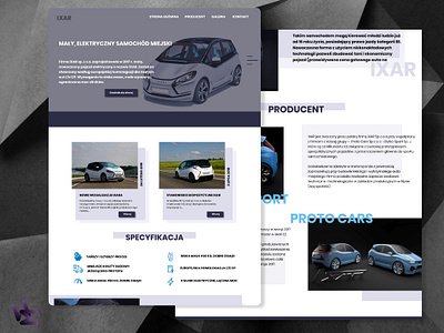 IXAR clean design landingpage minimal typography ui ux web web design webdesign website