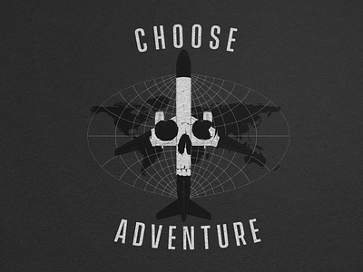 choose adventure black white