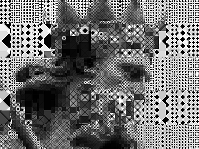 Shader black and white generative generative art generativeart graphic design pattern