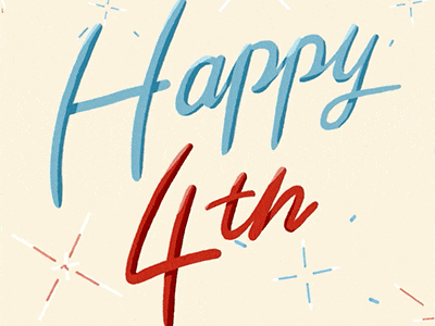 happy 'murica day! after effects america animation character gif graphic july 4th motion graphics typography