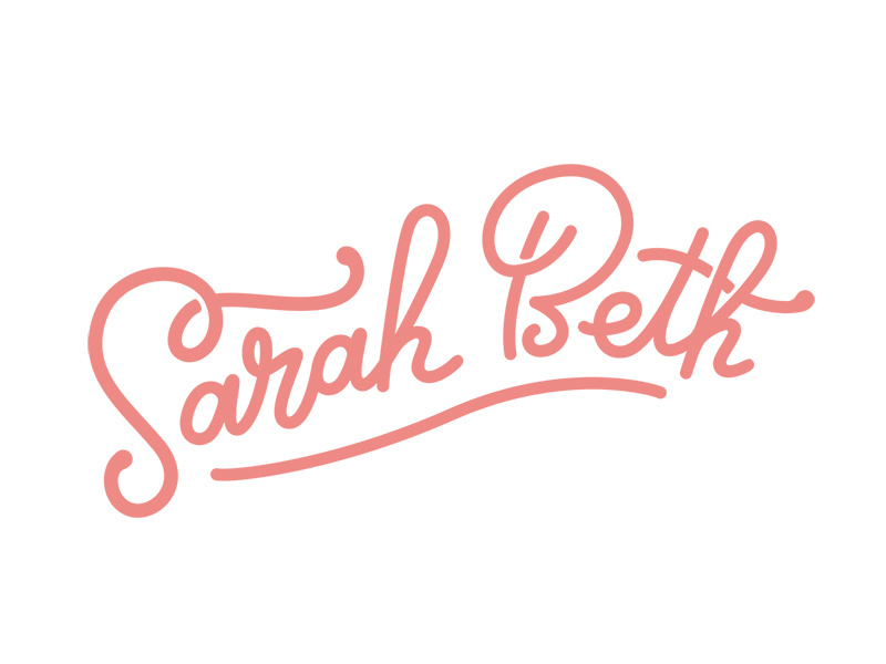 logo - clean version. by sarah beth morgan on Dribbble