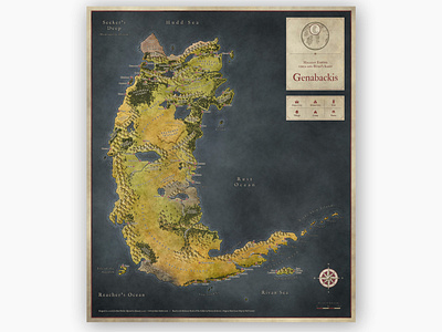 Medieval Map by Loris Grillet on Dribbble