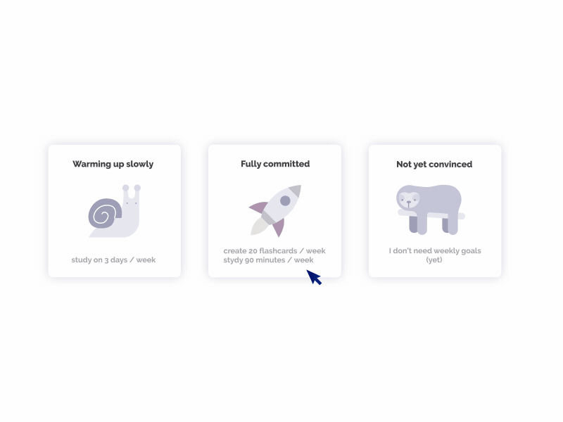 Learning plan animation flat illustration ui web