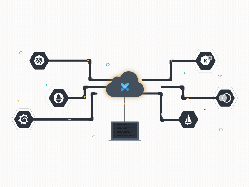 Cloudplex animation flat ui ux web