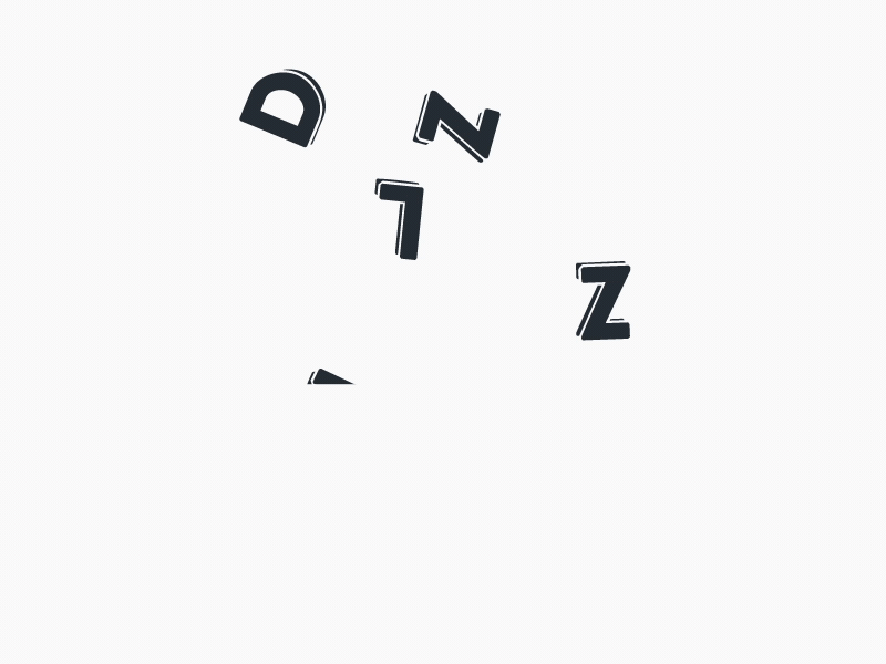 Dilzzz Loader animation loader logo logo animation motion design motiongraphics ui web website