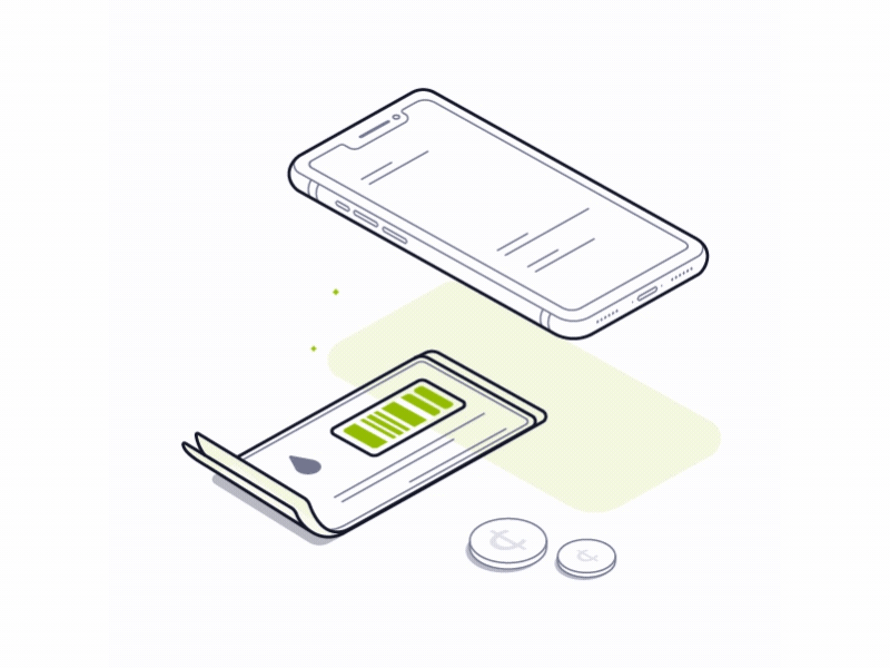 mobile pay animation motion design motiongraphics ui web website