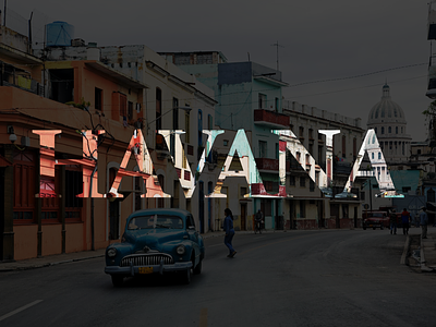 HAVANA addobe car cities classic colors design dream havana houses icon illustration live love minimal natural photoshop product travel typography ui
