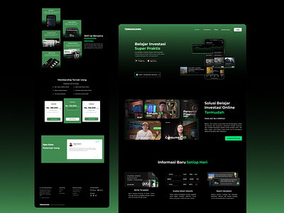 Redesign Ternak Uang Homepage redesign ternakuang ui web design