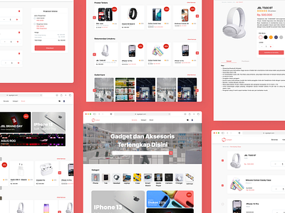 Gadget E-Commerce Website ecommerce ecommerceapp shopapp webdesign website