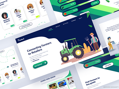 Agriculture trading website agriculture farm farmers web website