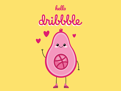 Hello dribbble! dribbble hello dribbble illustration
