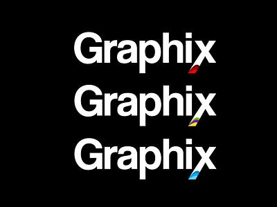 Graphix Logo (Logo Design) by Jacob Evans on Dribbble