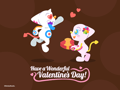 Avill’s Valentine’s Day! angel avill character characterdesign chocolate cute design devil heart illustration love simbastudio valentine valentinesday vector