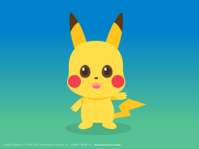Pikachu day 25 character characterdesign cute design fanart gamefreak illustraion nintendo pikachu pikachuday pokemon