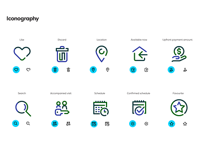 Woliver – Iconography brand guidelines branding digital home icon design icon family iconography icons icons pack iconset interface rent startup stroke