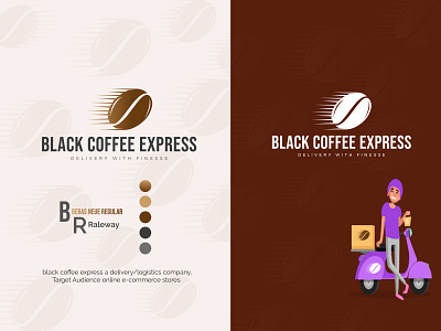 Coffee Delivery/Logistics Company Logo Design. branding business logo coffee coffee logo coffeeart coffeelover coffeeshops company logo creative logo delivery logo design dribbble fiverr logistics logo logo logo design logo designer modern logo popular logo design top logo design