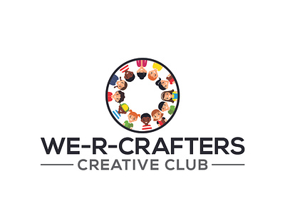 Logo Design for We are Crafters Creative Club artwork bran designer branding creative creative design creativespiritit design graphic design illustration logo logo design vector