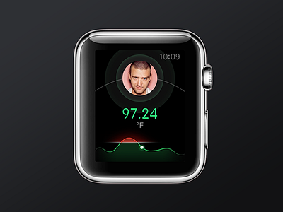 Temperature Apple Watch concept apple concept iwatch temperature watch