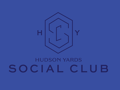 Hudson Yards Social Club Logo Exploration 3