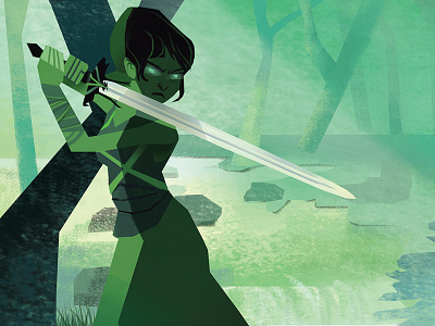 women with swords animation art art for film character design characters for animation design digital art illustration visual development