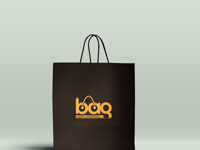 Shopping Bag - LOGO bag bag design branding illustration logo logo design shopping bag typography vector